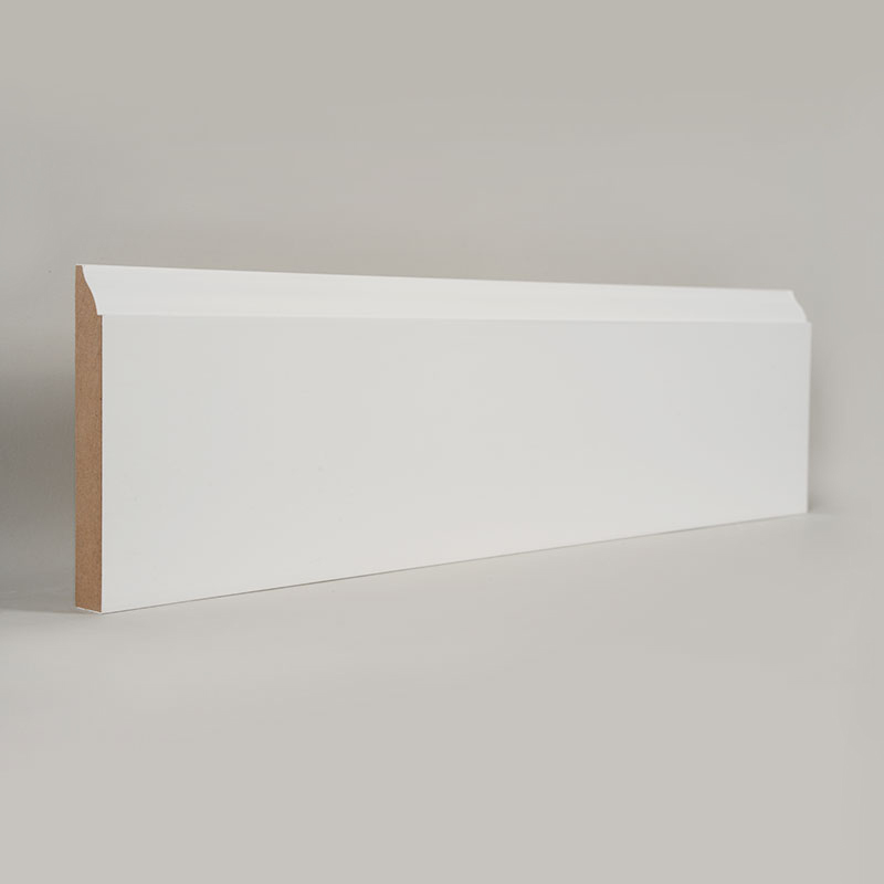 MDF fodliste (spartelgrundet og perlehvid) 3/5' x 4 1/4'