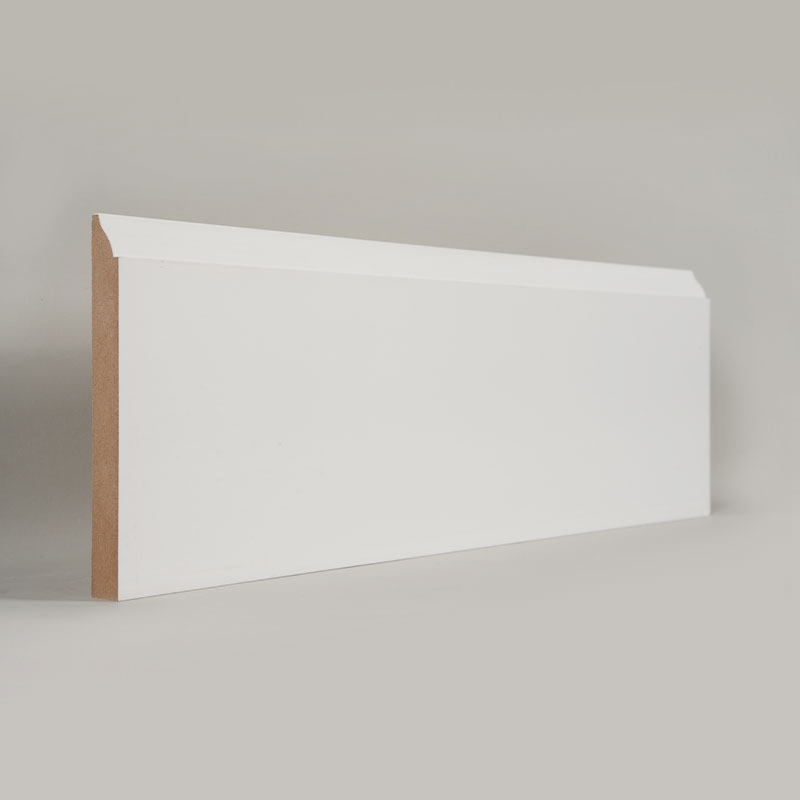 MDF fodliste (spartelgrundet og perlehvid) 3/5