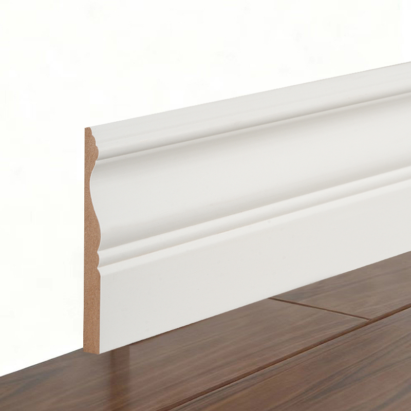 MDF fodpanel (spartelgrundet og perlehvid) 3/5' x 4'